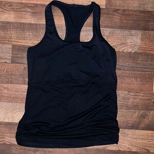 Fabletics Black Racerback Tank Top